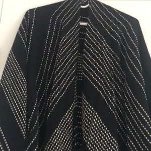 Forever 21 Black and White Shawl